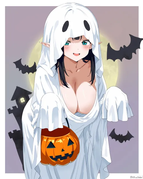 Trick or Treat Ghost [Original]