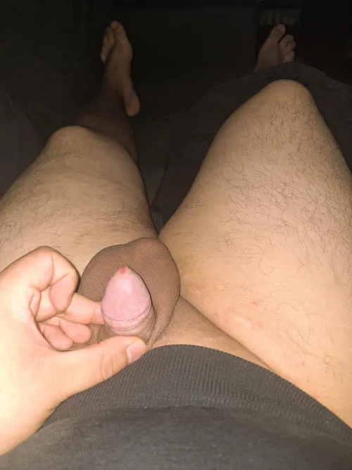 What if you walk in on your roommate sitting like this?