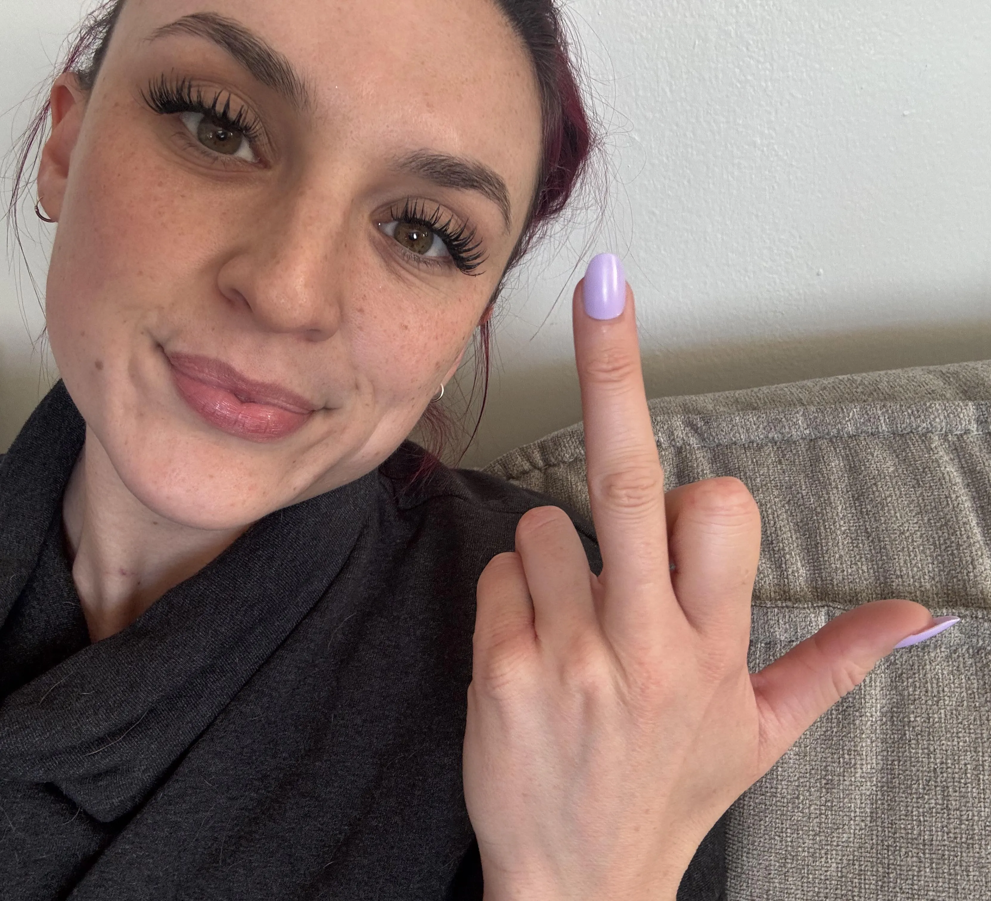 Woke up like this and you’re still dripping for the flipping ;)