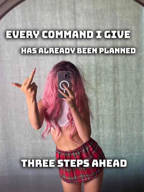 You're gonna follow my rules, loser 🖕🏻