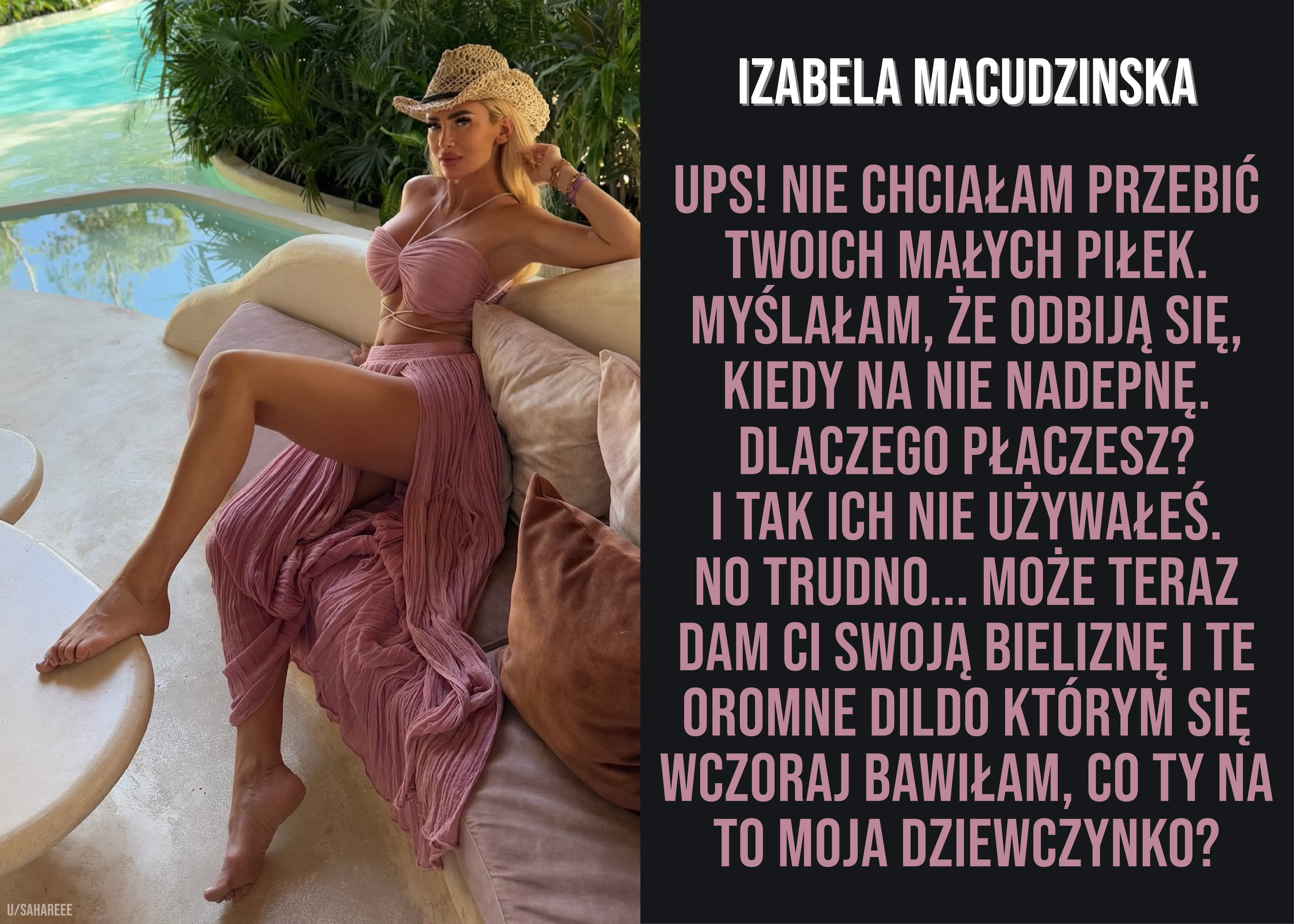 Izabela Macudzinska Captions