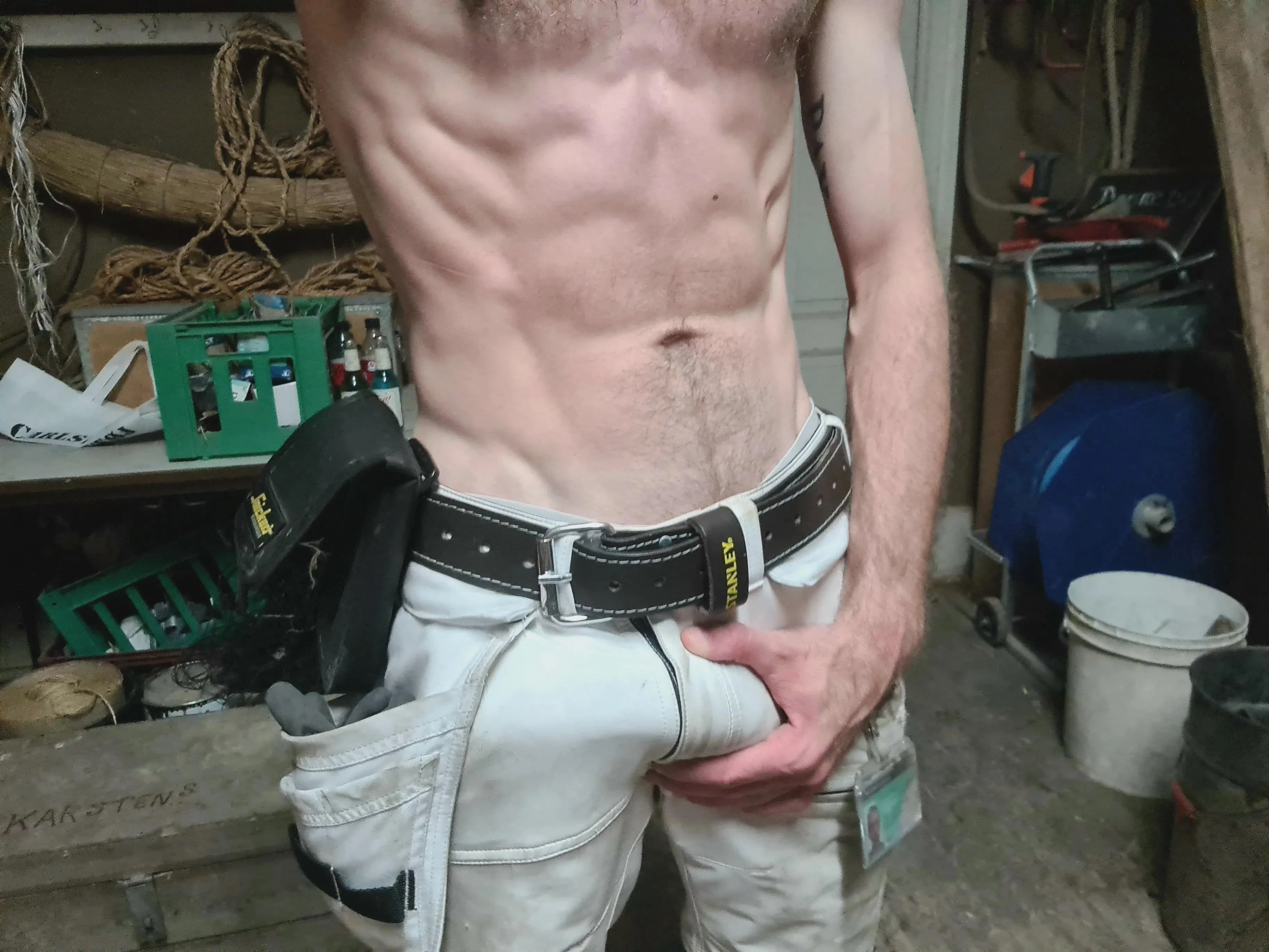 30 straight, working hard!