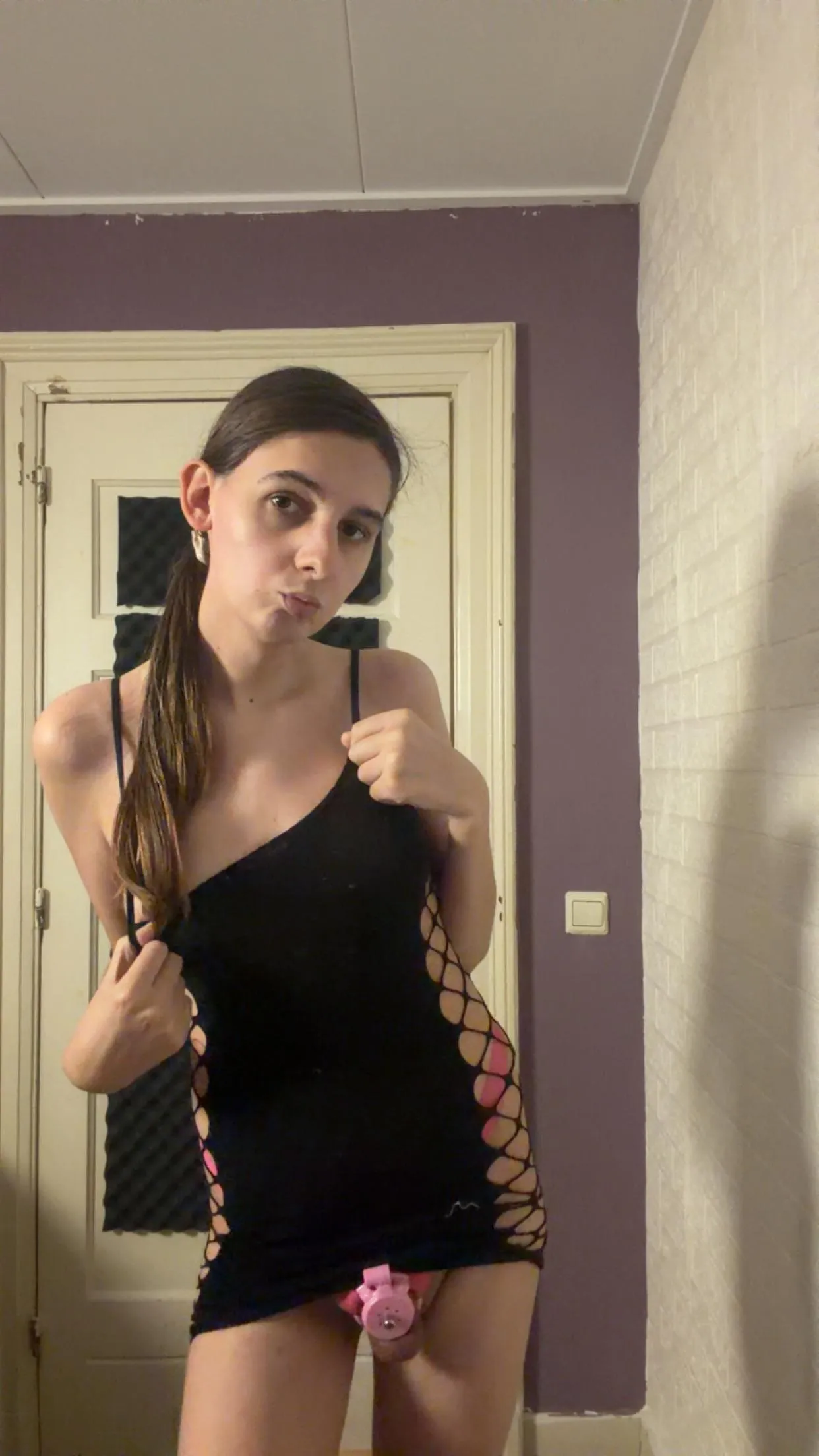 did u know that being permanently locked makes me a desperate sissy girl