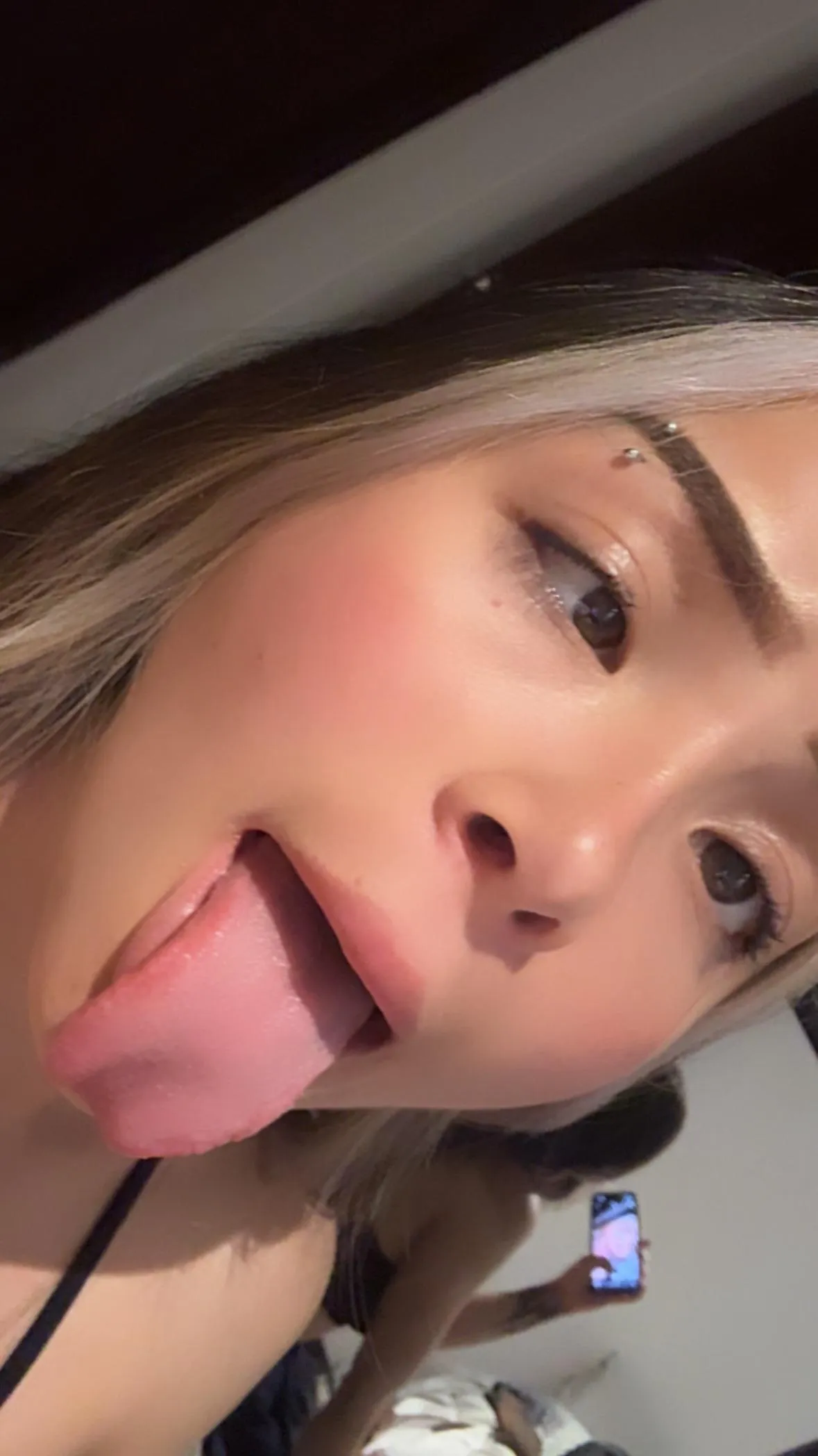 Do you want a little bit of drooling tongue