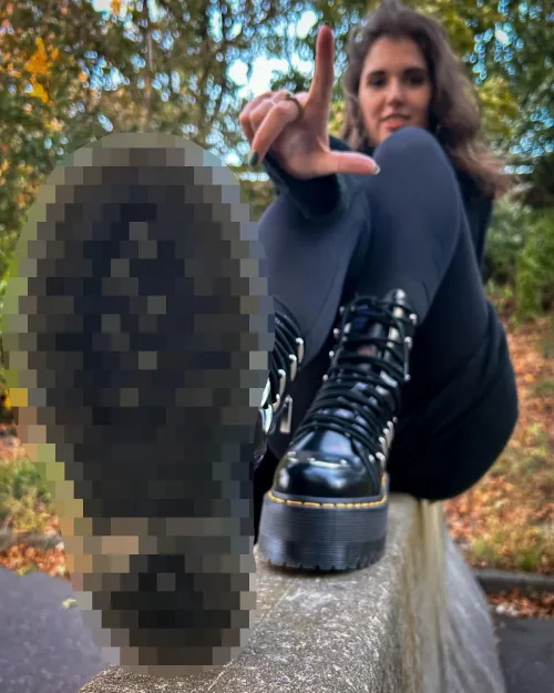 It's your job to keep my boots clean and shiny!