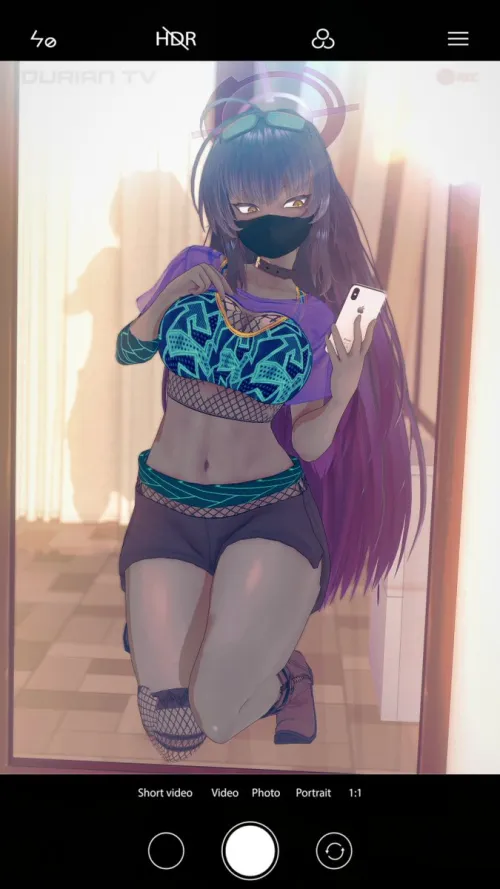 Karin's selfie [Blue Archive]