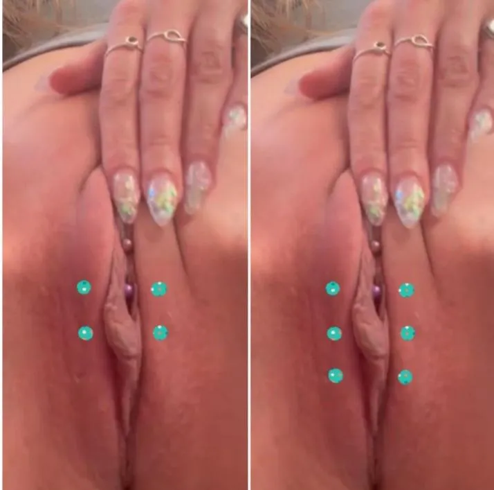 New outer labia PIERCING(S) to be added in 12 days. Help us decide. Comment Yes 2 or Yes 3