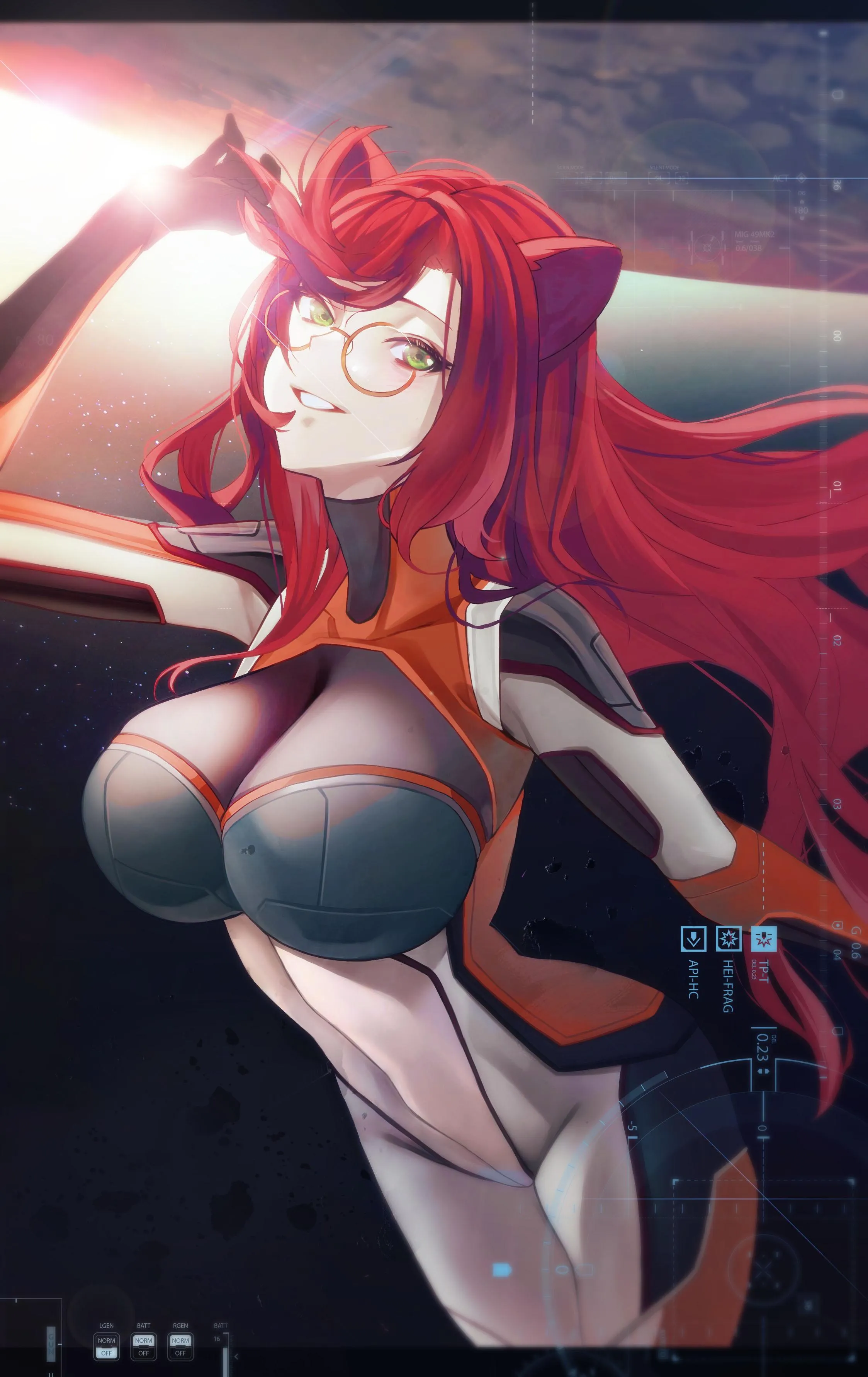 Pomatomaster in a sexy bodysuit (MaxineEclair) [VTuber]