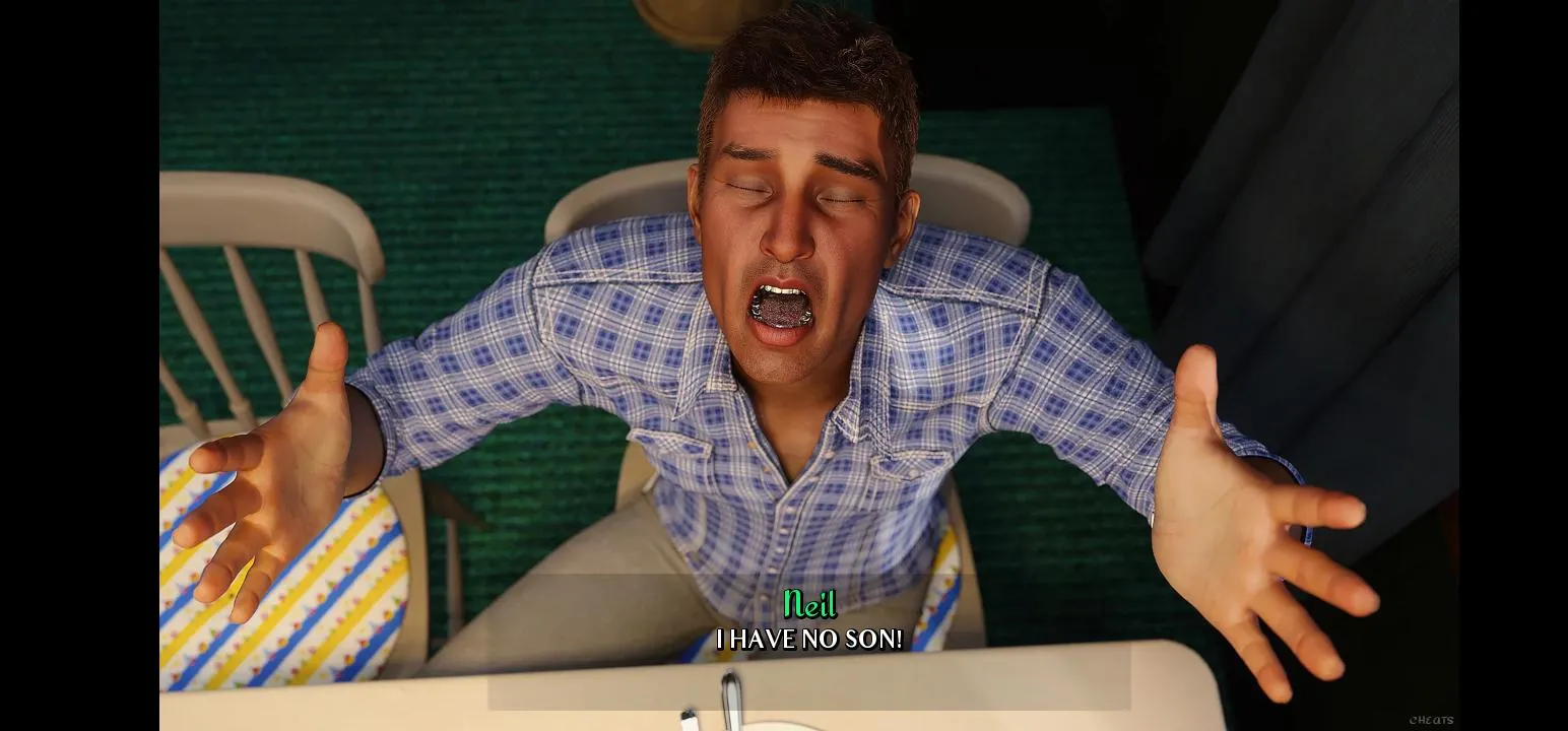 Why do you think Neil reacted like this? Wrong answers only