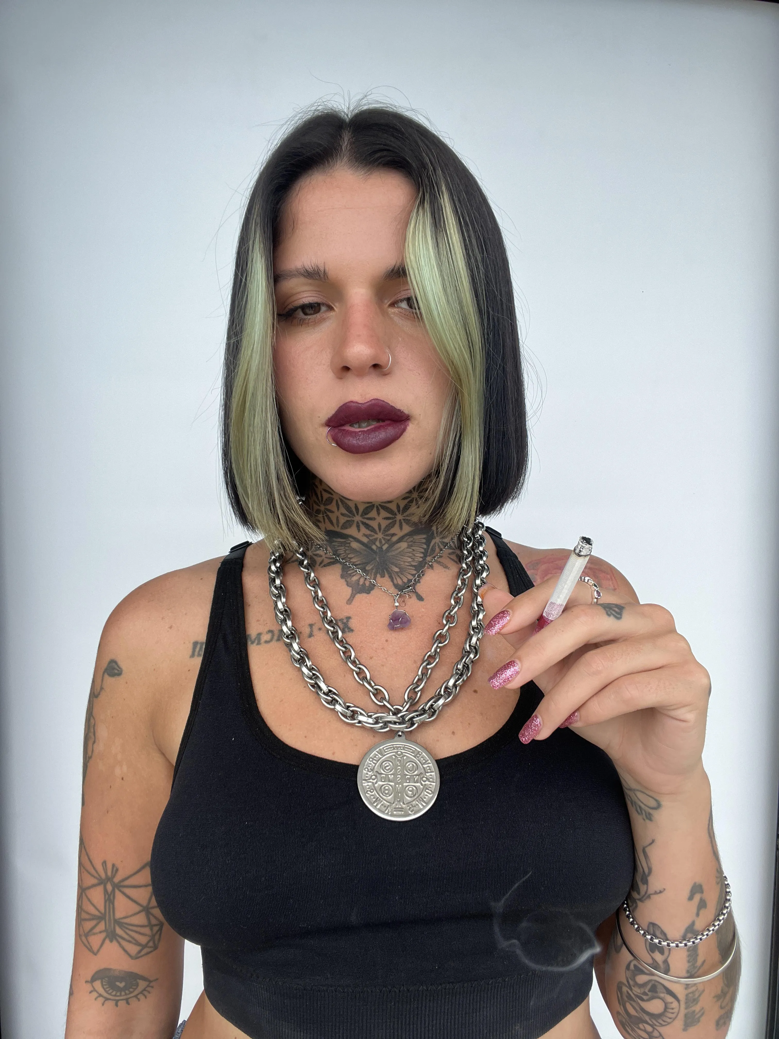 You will always see me with the cigarette and smoke by my side, at all times