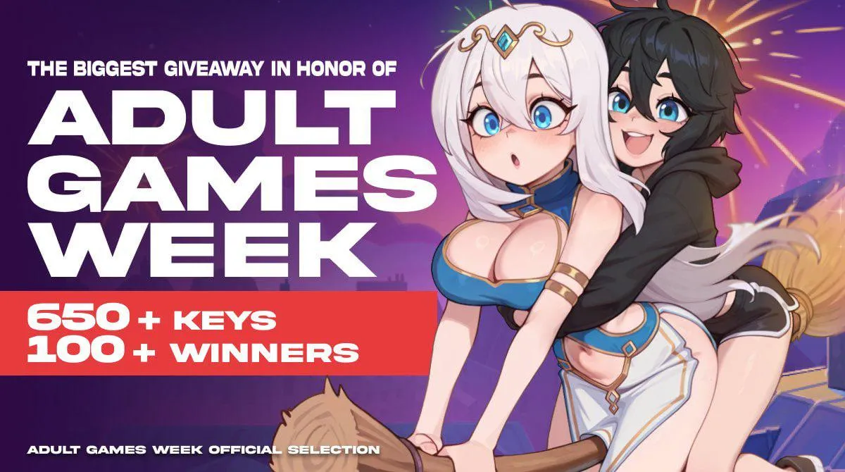 3 Days Left to enter with festival Adult Games Week HUGE Steam Key Giveaway