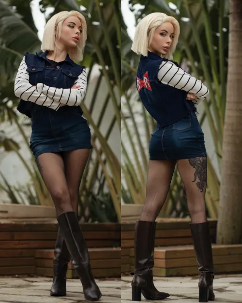 Android 18 - Dragon Ball by AmandaWelp