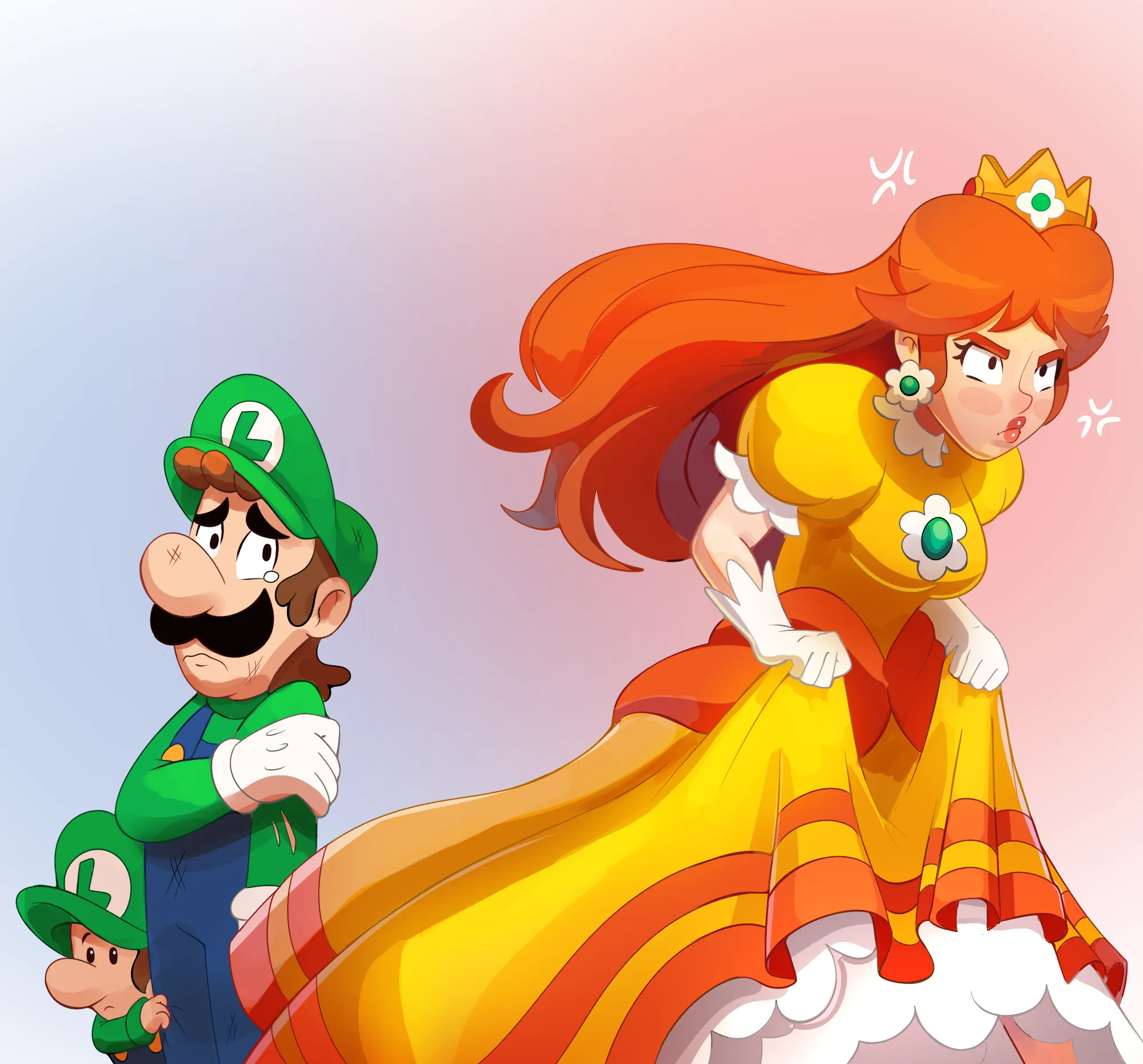 Angry Daisy (dhesomix)