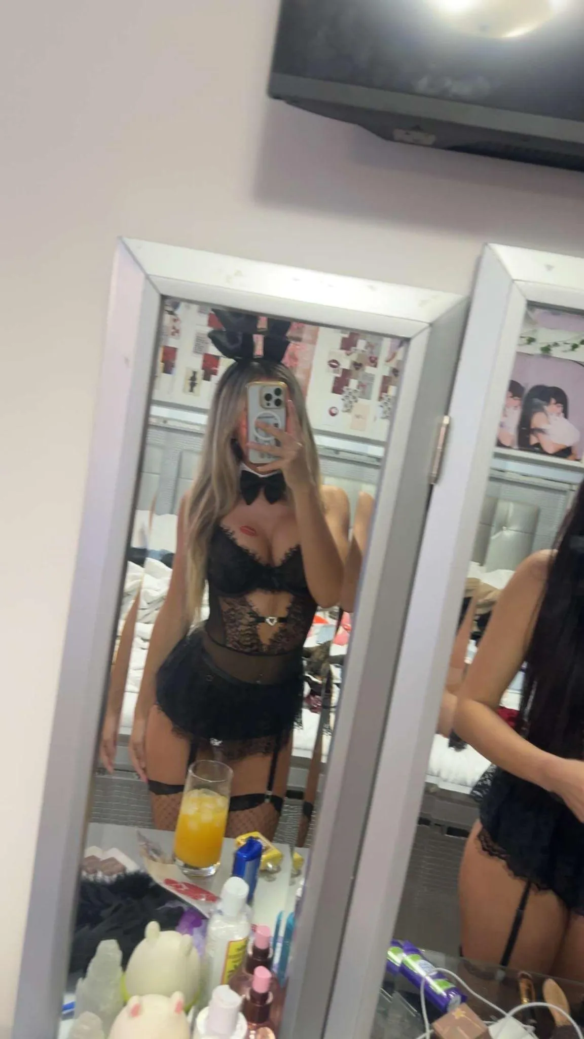 Any thoughts on my new Black Lingerie?! >.<