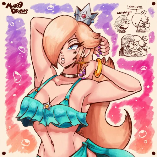 Bikini Rosalina (MaroDraws)