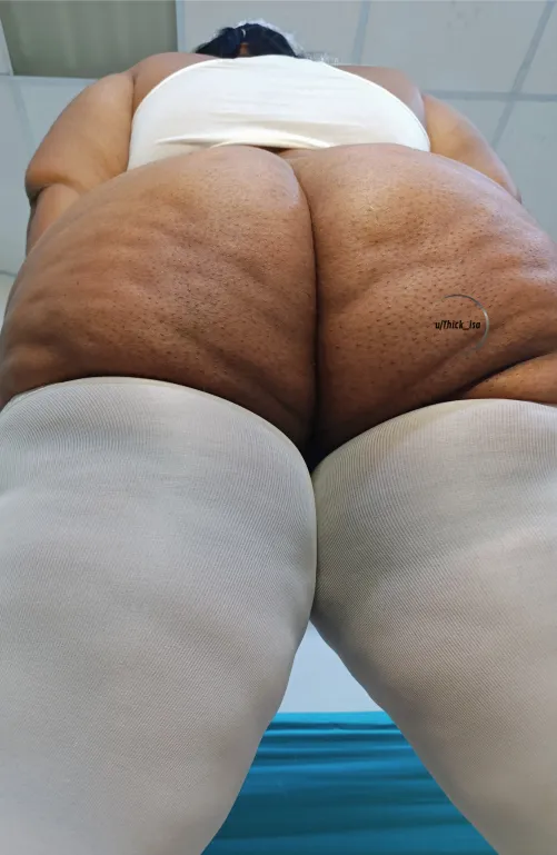 From this angle everything looks thicker