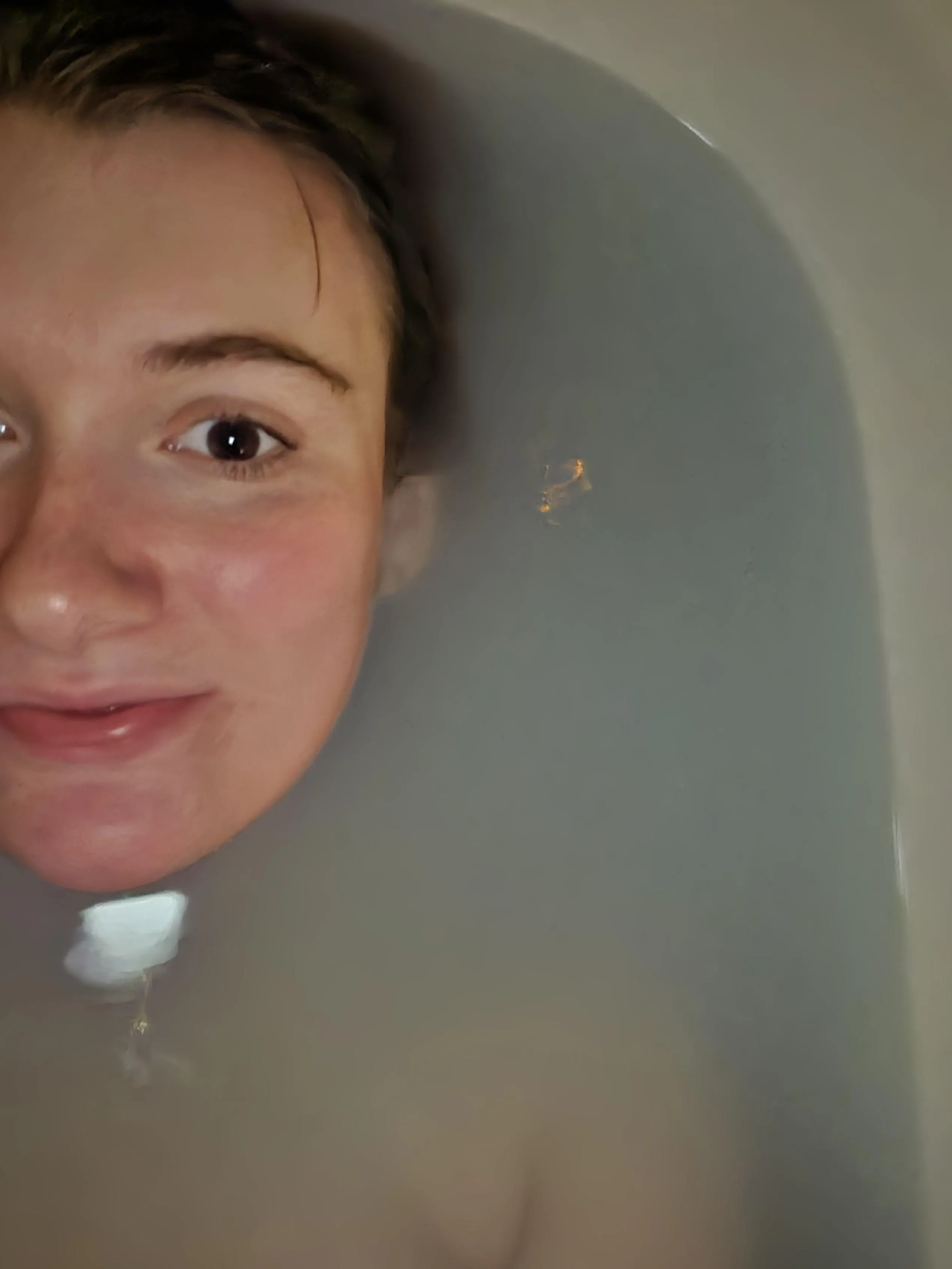 Hair dunking😉😆