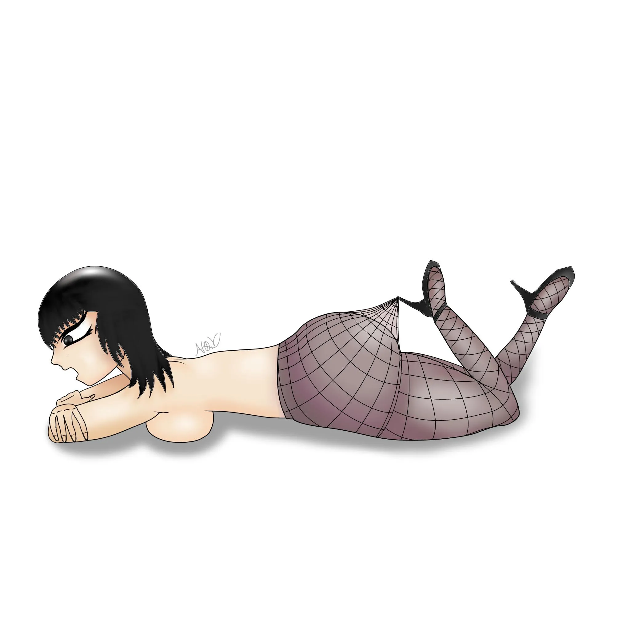 I wanted to do this trend too (OC)