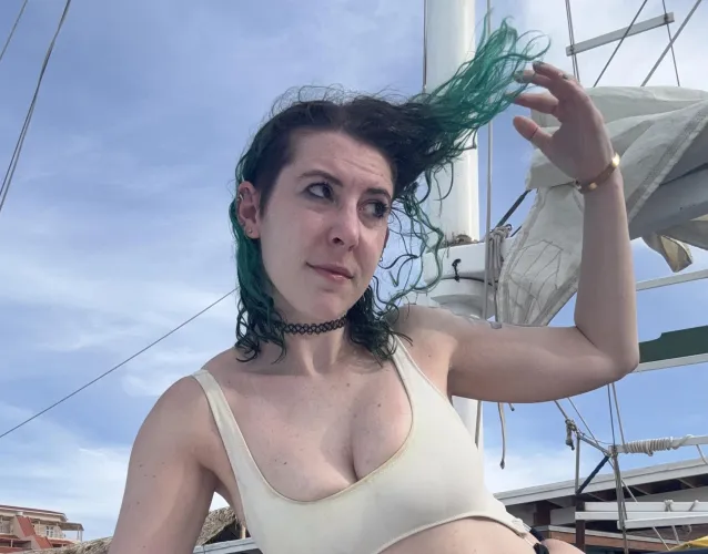 Love the feeling of the hair blowing in the wind