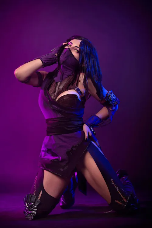 Mileena from Mortal Kombat by AGflower