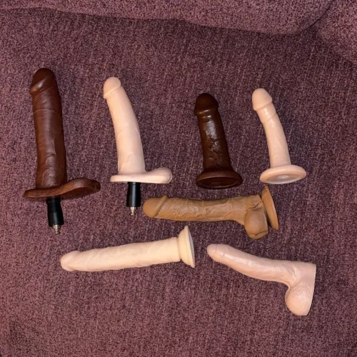 My favorite dildos in my sex toy collection.