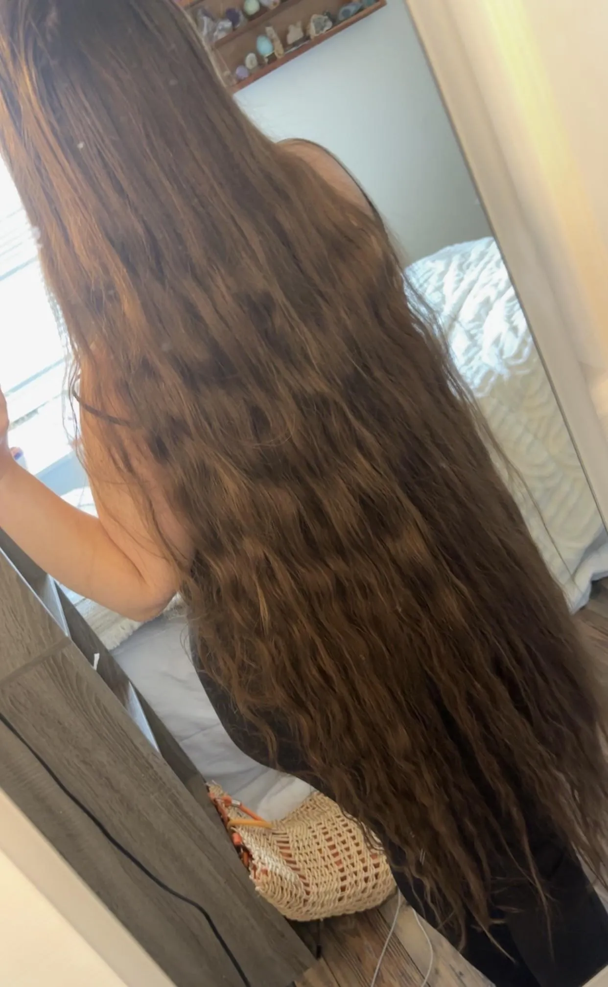 My long wavy locks!
