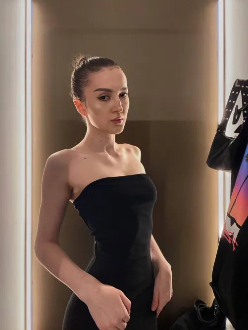 Now it's my favorite black dress