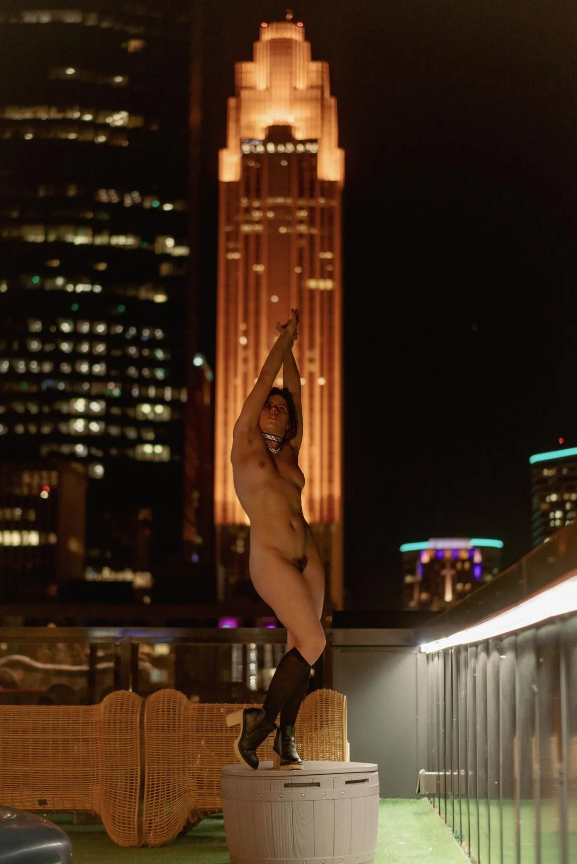 Rooftop Nude