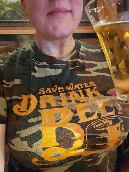 Save water, brink beer