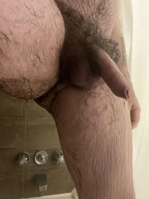 Slide your tongue inside?