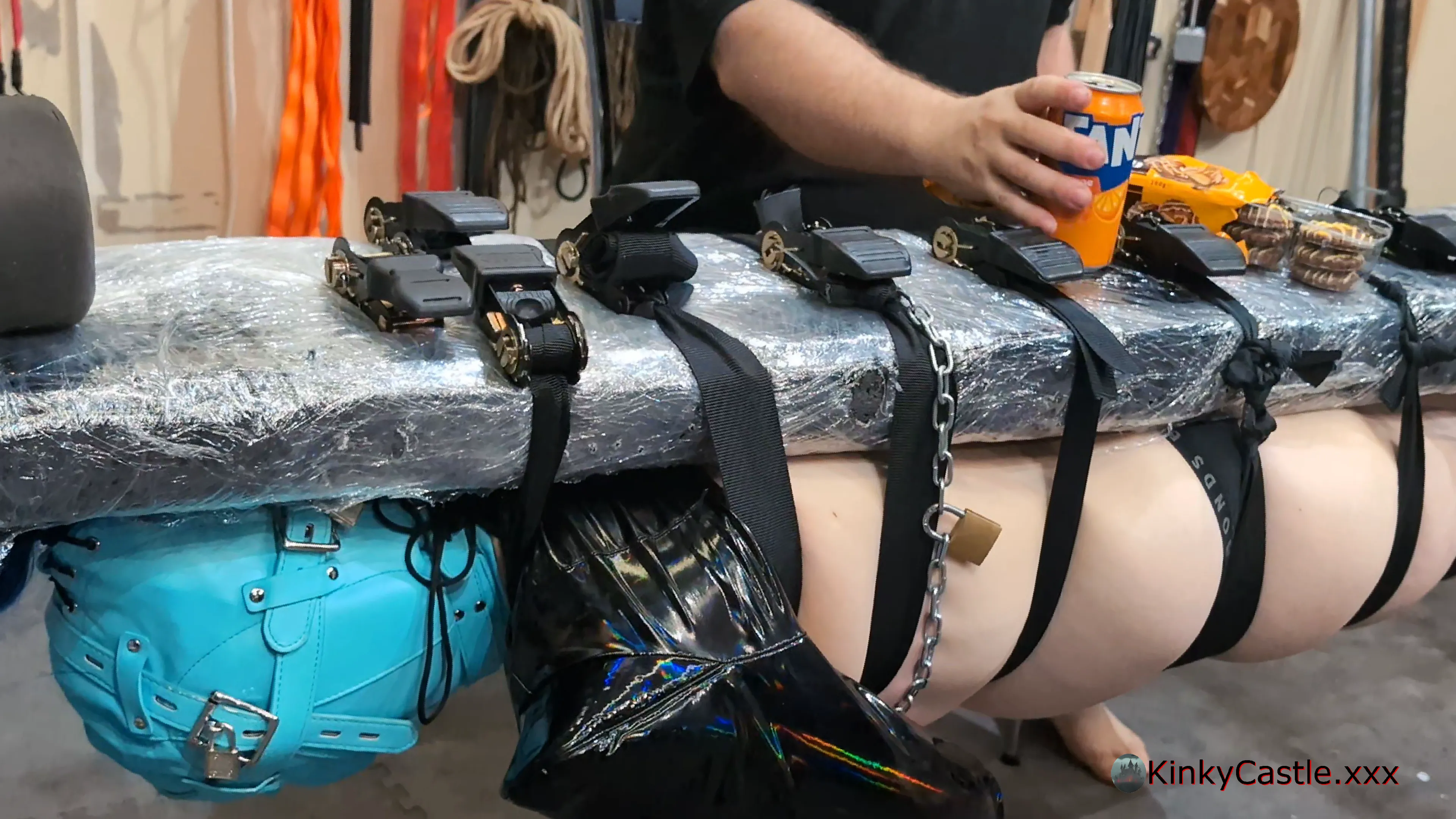 The ability to grope/tickle the table mid-meal and not have it spill your drink makes this design quite practical. [OC]