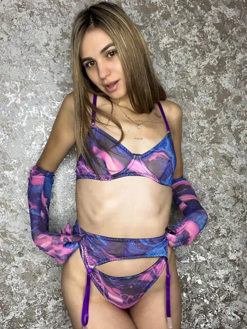 The lingerie I wear is like a superhero suit, it makes my body irresistible to you