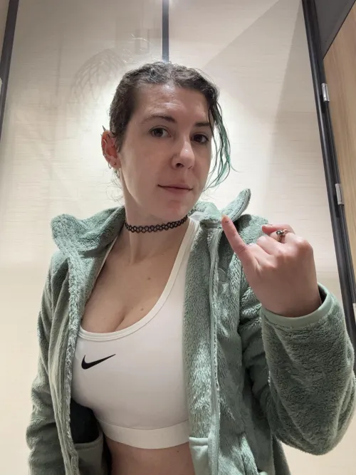 You don't have to pretend you're a normal size with me