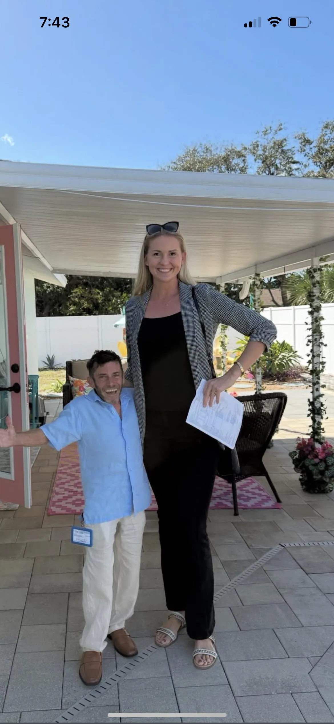 4”5 guy with a 6”5 woman