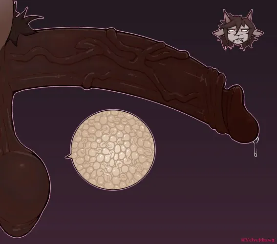 Being turned into a sperm to be a preds trophy