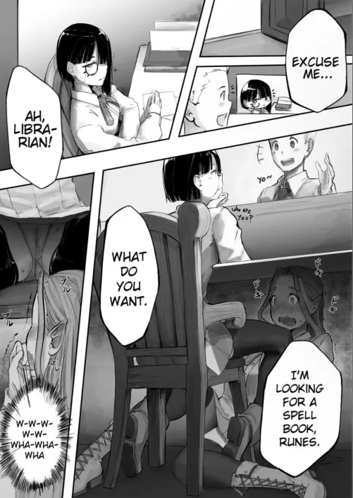 Getting naughty under the table