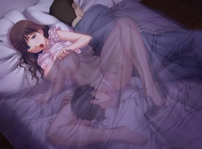 Why is doing it behind his back in the bed so much hotter