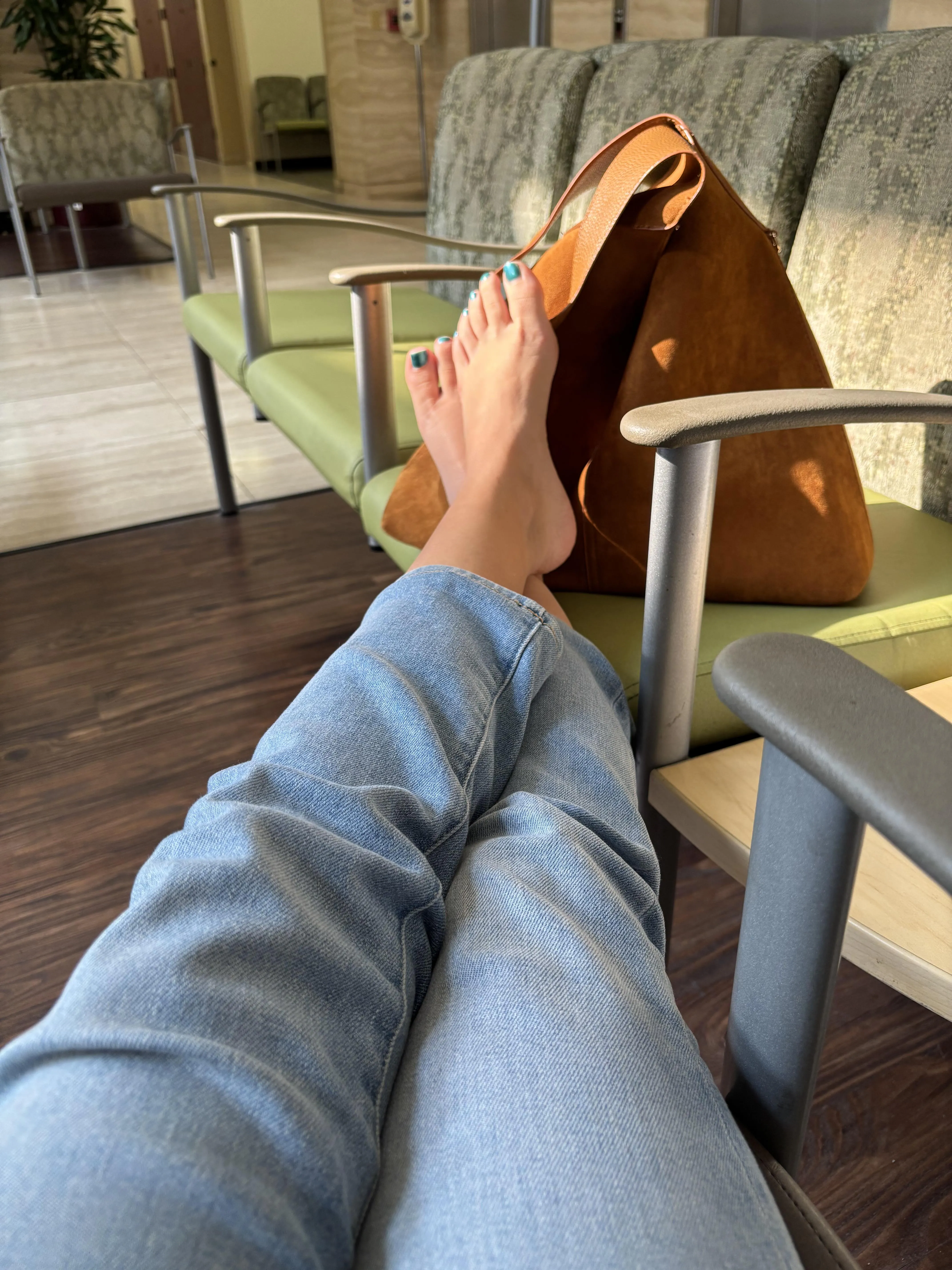 Got bored in the waiting room