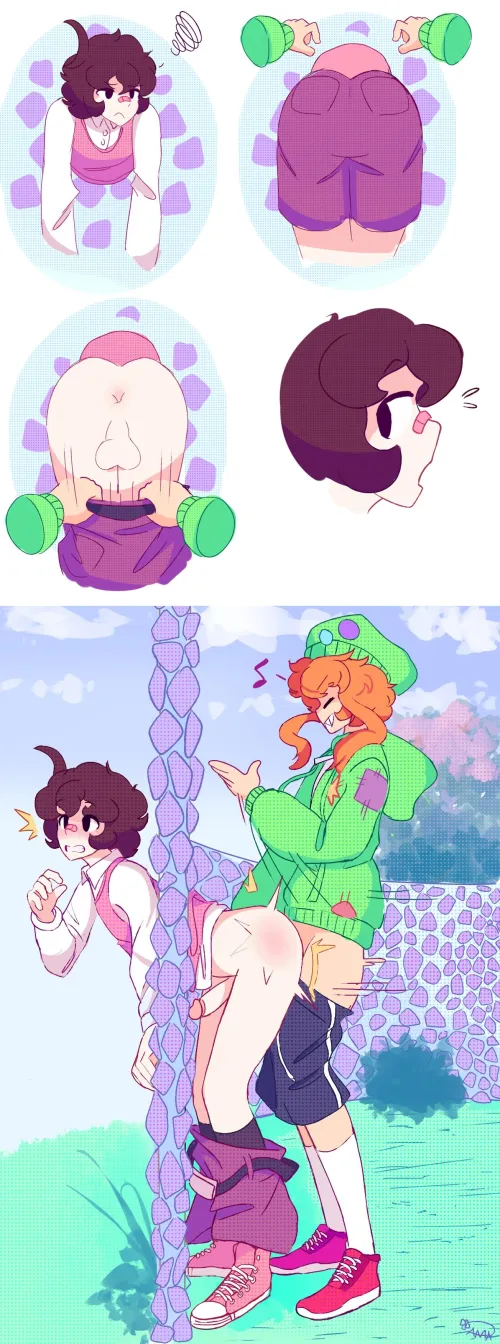 I-I'm stuck, help >~<