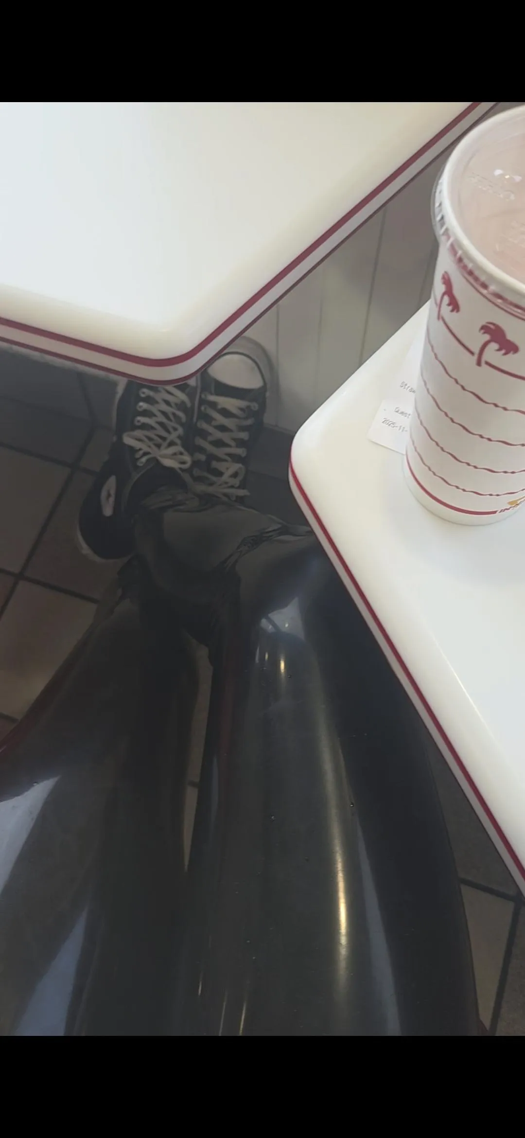 In an out dinning in rubber.