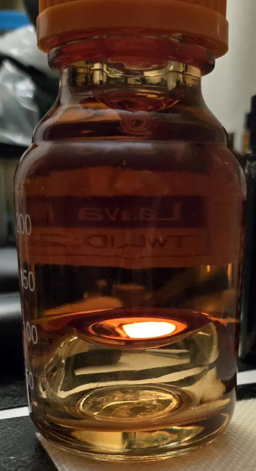 Is Lava Hemp USA's iso D8 supposed to be this dark?