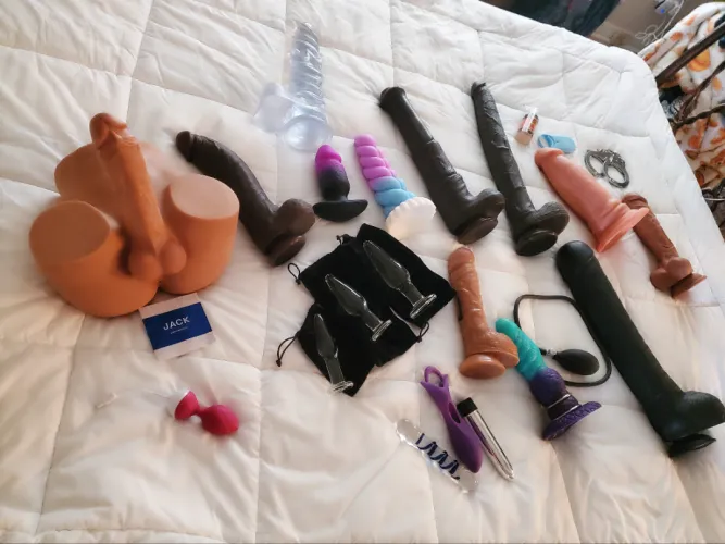 My toy collection 😈🥰💦