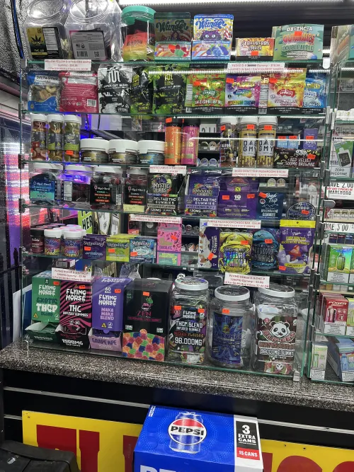 Thoughts on the edible selection at the local shop