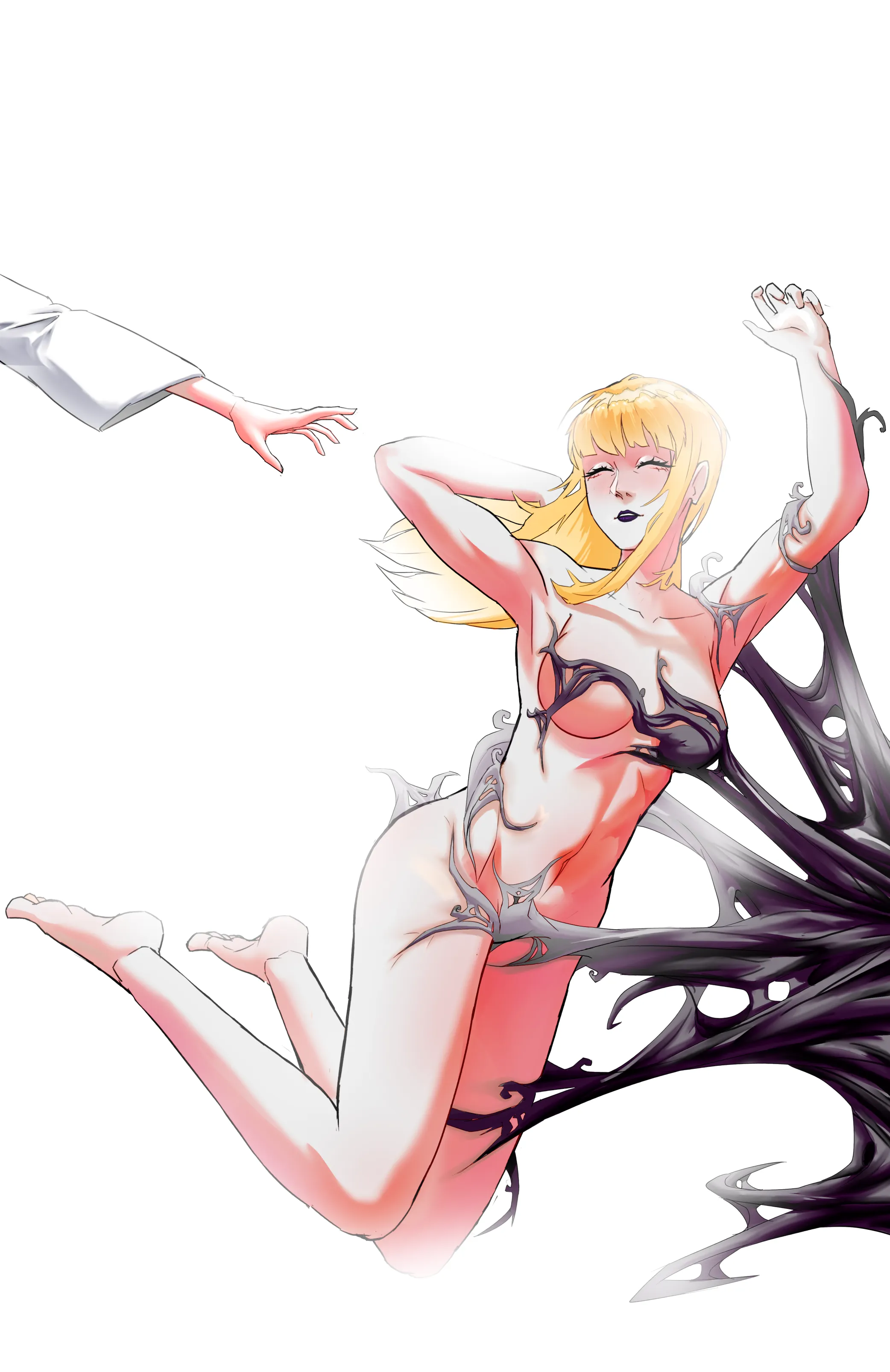 Cover of the 3rd issue of my comic series 'Ms. Chance' by Kaisodoodle