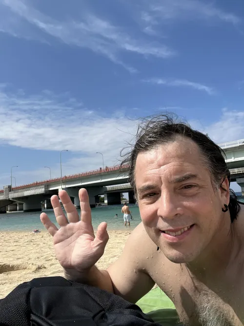 Drinking buddies in Naha