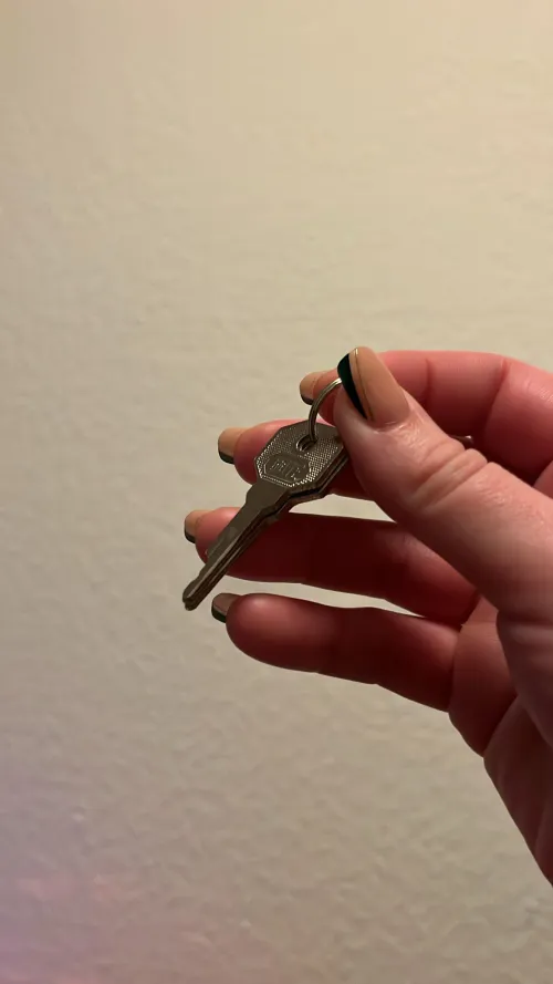 He doesn't know that today is locking day. How long? We will see.