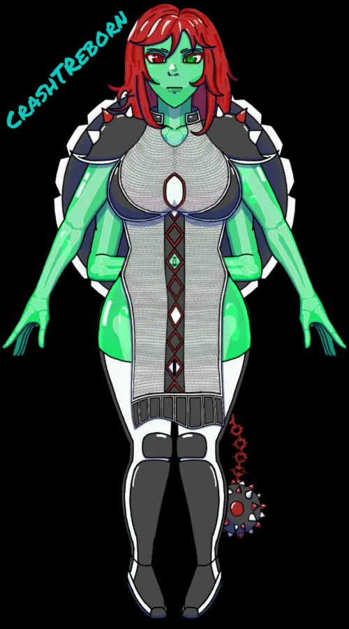 Made Vixen my OC into a new DnD character!