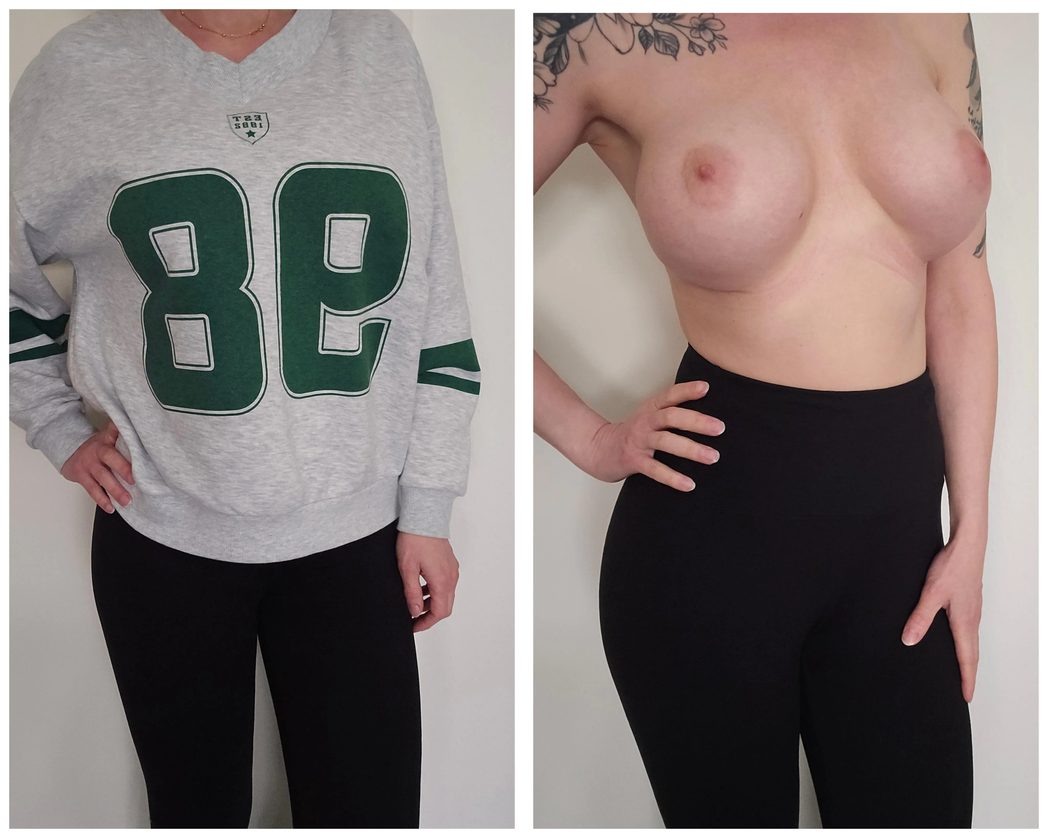 Sporty housewify with big titties