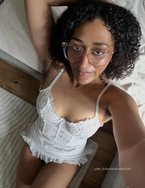 This white dress and my skin color go perfect together