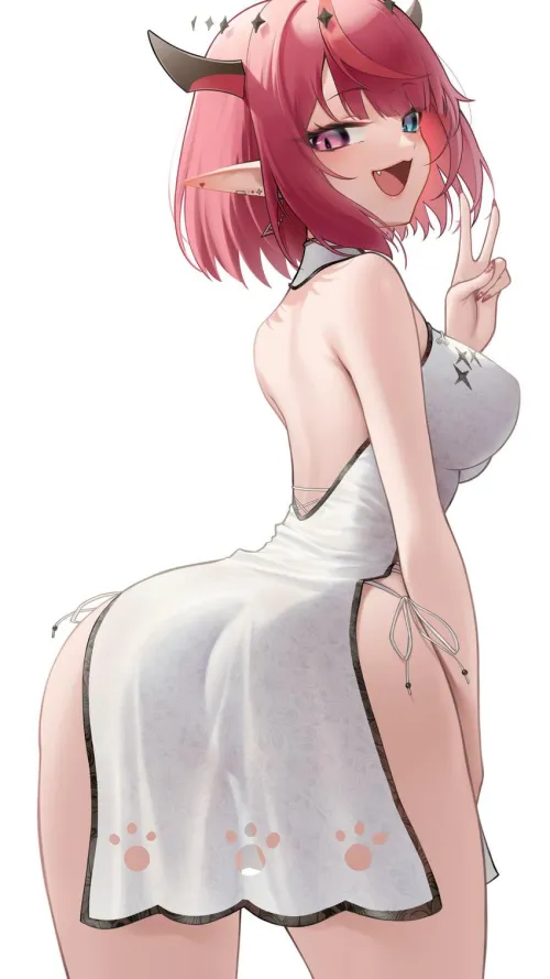 IRyS Looking Cute in Chinese Dress [Hololive]